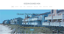 Desktop Screenshot of oceandunesresortnc.com